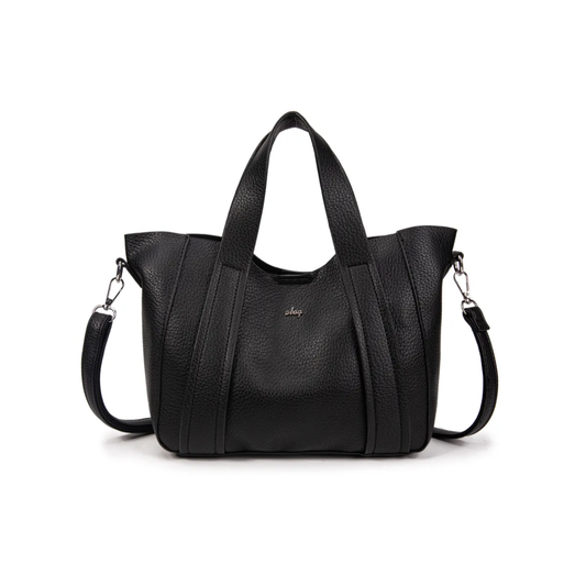 Bolso Shopper de Piel Sintética con Asa Larga extreible.