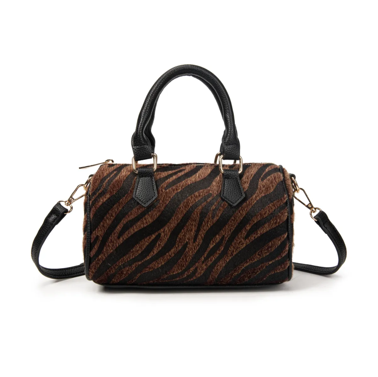 Bolso Bowling Animal Print Zebra – on asa de mano y bandolera