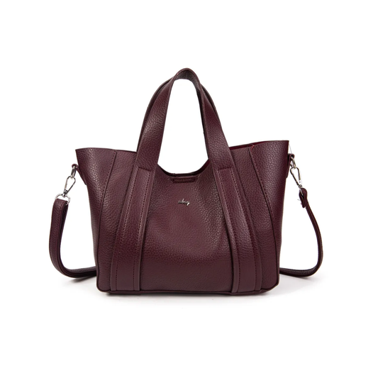 Bolso Shopper de Piel Sintética con Asa Larga extreible.