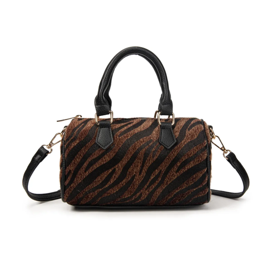 Bolso Bowling Animal Print Zebra – on asa de mano y bandolera