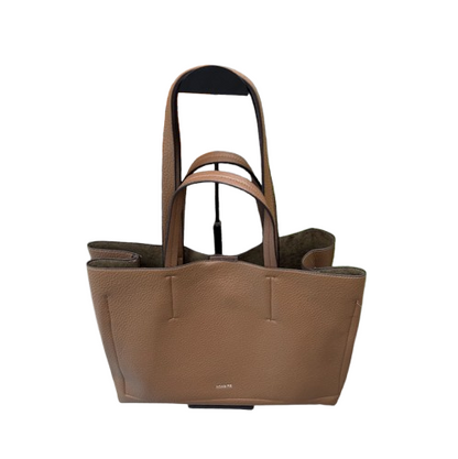 Bolso shopper de doble asa en piel sintética – Estilo minimalista y sofisticado