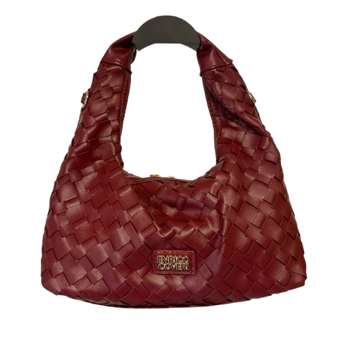 Bolso Hombro con asa Bandolera extraíble Trenzado Enrico Coveri.