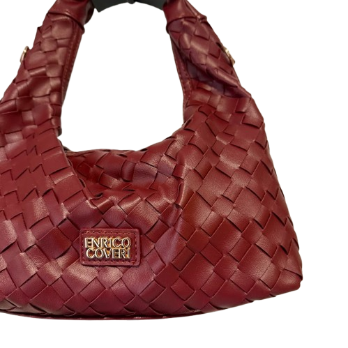 Bolso Hombro con asa Bandolera extraíble Trenzado Enrico Coveri.
