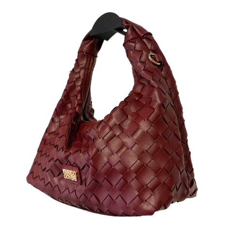 Bolso Hombro con asa Bandolera extraíble Trenzado Enrico Coveri.