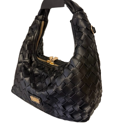 Bolso Hombro con asa Bandolera extraíble Trenzado Enrico Coveri.