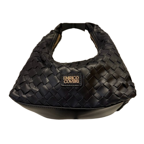 Bolso Hombro con asa Bandolera extraíble Trenzado Enrico Coveri.