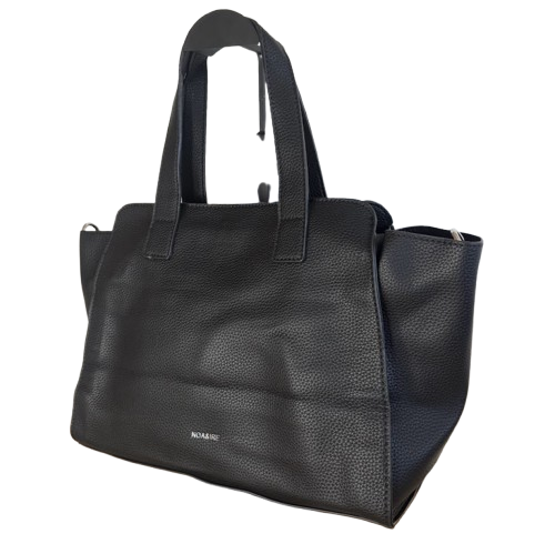 Bolso tote negro elegante con neceser a juego · Amplio y versátil