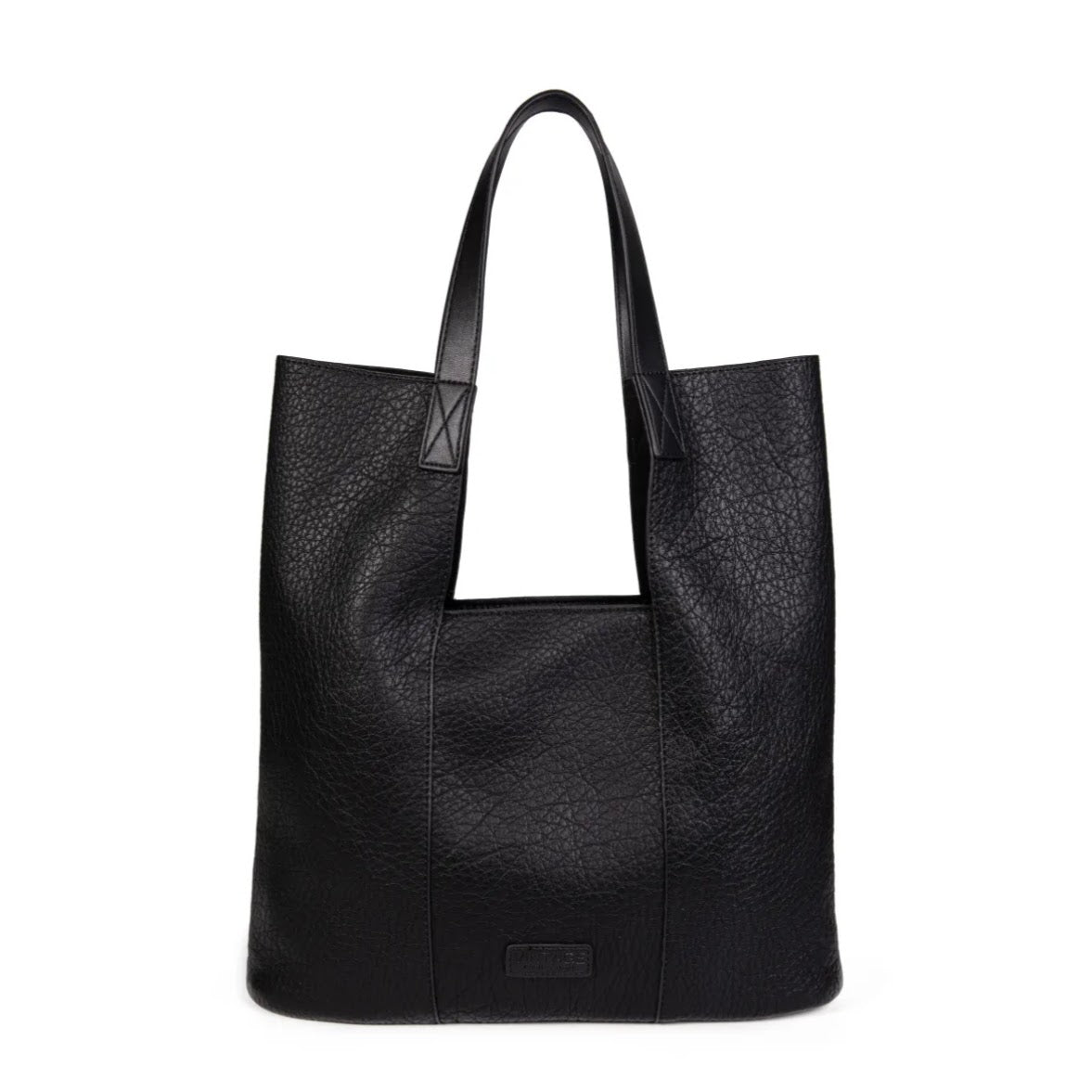 Bolso shopper efecto piel vintage con neceser incluido dos bolsos en uno.