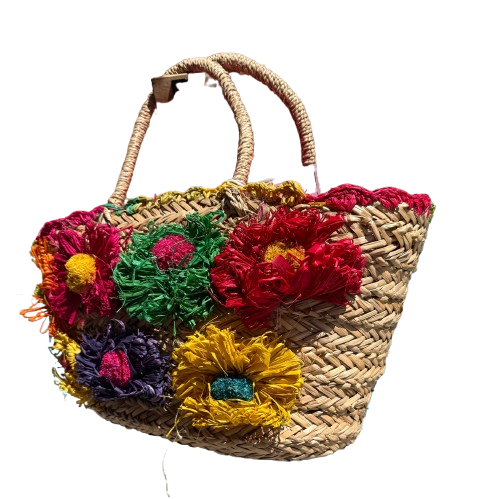 Capazo de Mimbre Natural Grande – Bolso Shopper de Verano Ligero y Elegante