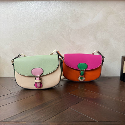 Bolso Bandolera multicolor fuertes.