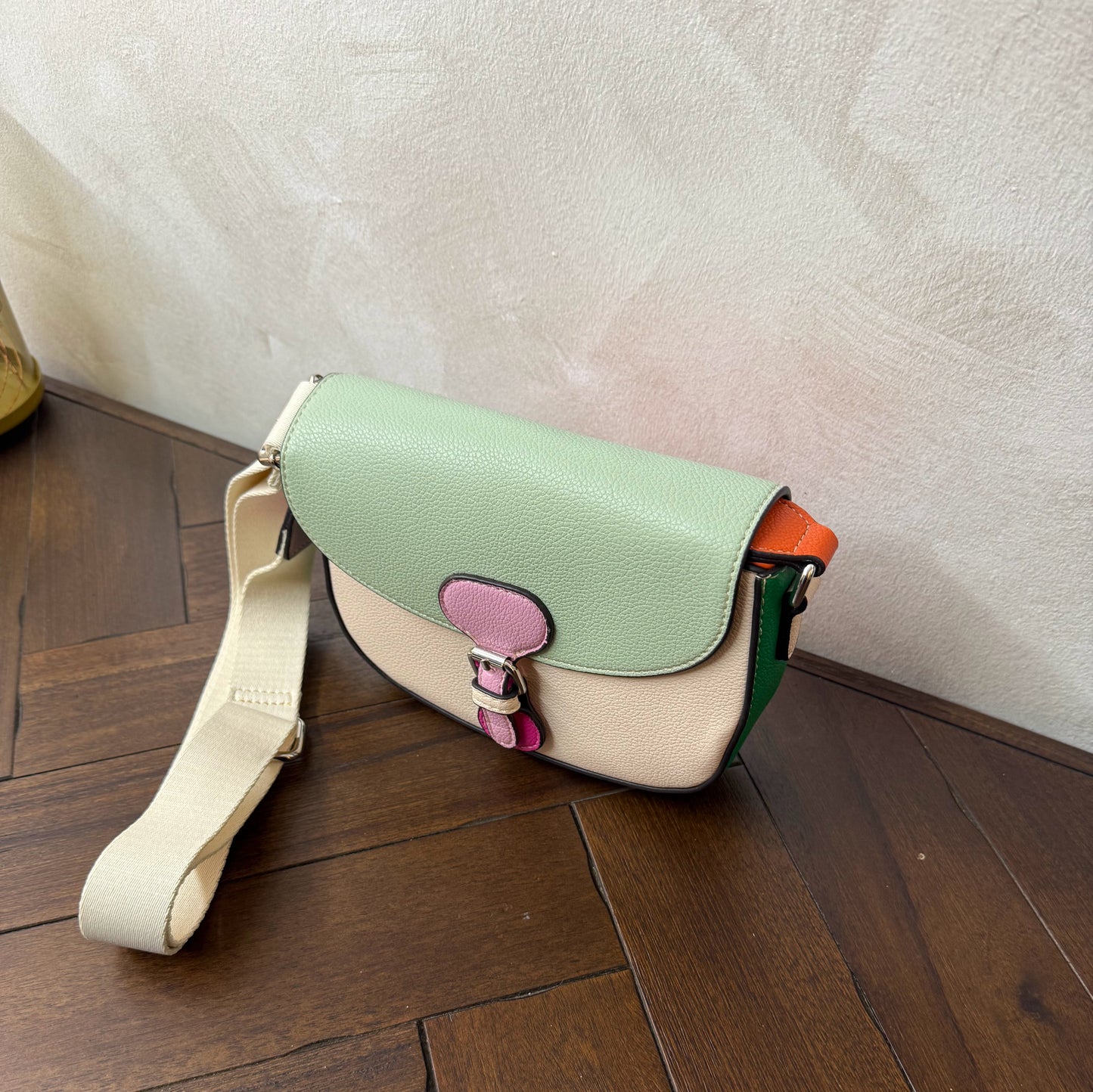 Bolso Bandolera multicolor suaves