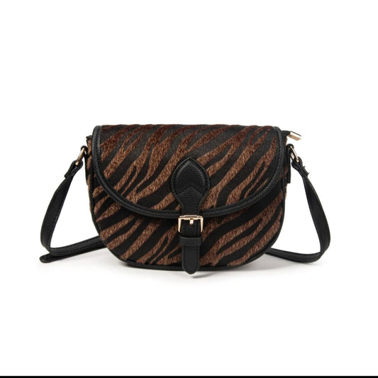 Bolso Bandolera Animal Print – Disponible en Beige, Marrón Chocolate y Gris