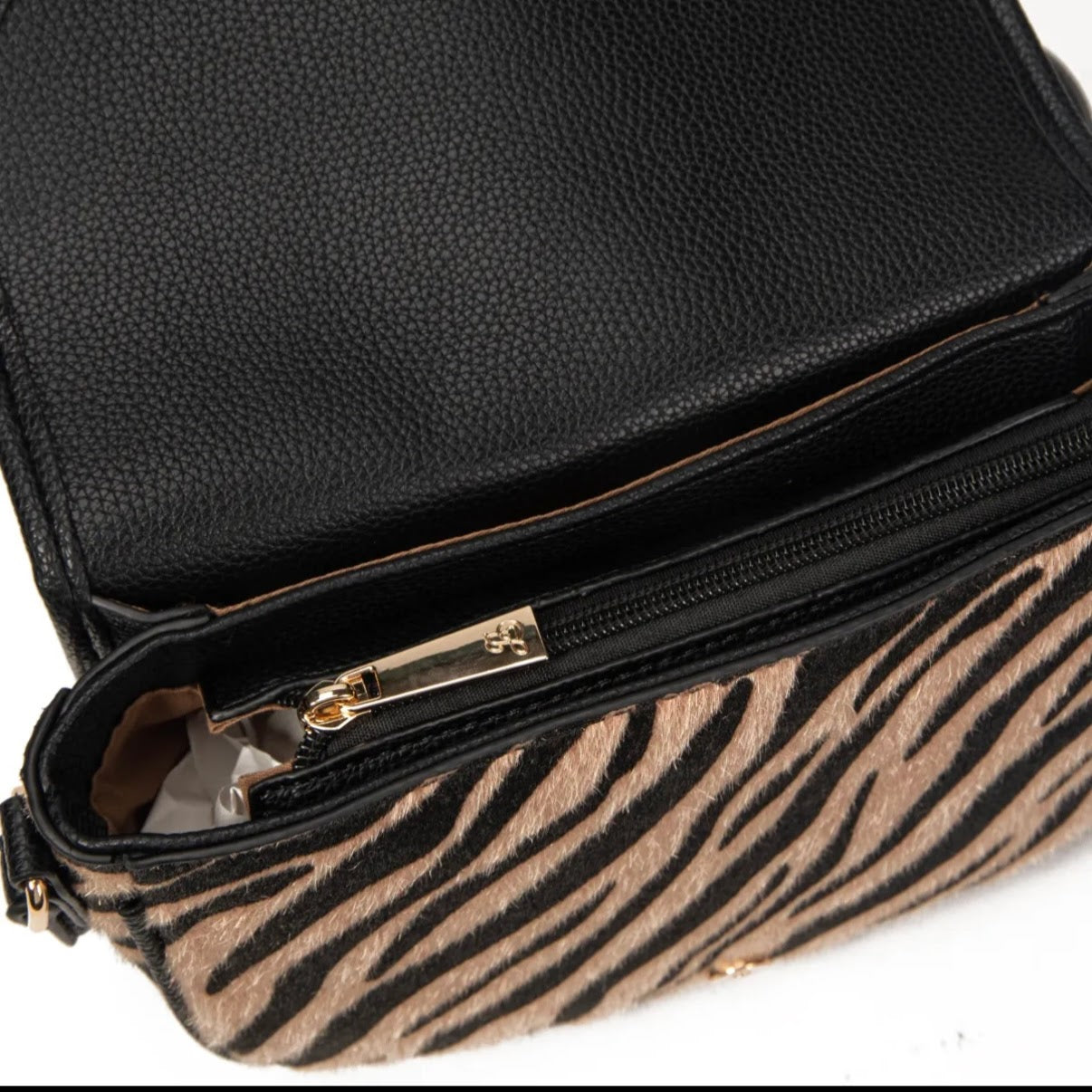 Bolso Bandolera Animal Print – Disponible en Beige, Marrón Chocolate y Gris