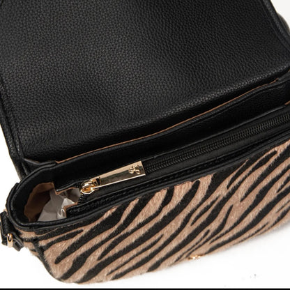 Bolso Bandolera Animal Print – Disponible en Beige, Marrón Chocolate y Gris