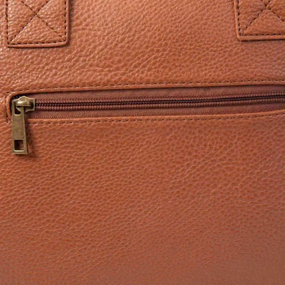 Maletín para portátil de 14” con bordado floral – Elegancia y funcionalidad en un solo diseño.