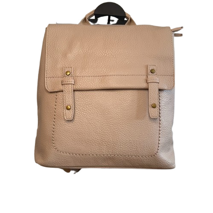 Mochila de mujer estilo urbano en ecopiel suave con dos departamentos.